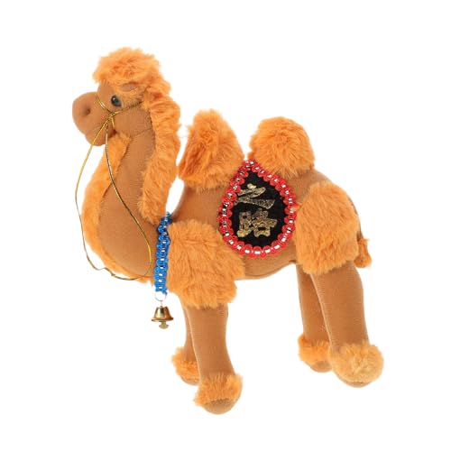 TOYANDONA Kamelspielzeug Kuscheltiere Masse Kamel Plüsch Kamel-kuscheltiere Ausgestopftes Kamel Light Brown Stoff TOYANDONA Kamelspielzeug Kuscheltiere Masse Kamel Plüsch Kamel-kuscheltiere Ausgestopftes Kamel Light Brown Stoff von TOYANDONA