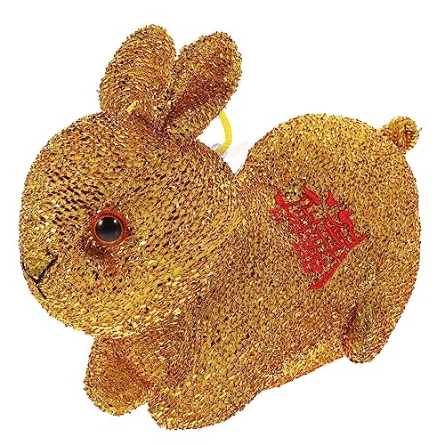 TOYANDONA Desktop Häschen Puppe Dekorativer Plüsch Hase Lustige Glücksfigur Für Junge Mädchen Deko Für Zuhause Büro Als Zum Neujahrsfest TOYANDONA Desktop Häschen Puppe Dekorativer Plüsch Hase Lustige Glücksfigur Für Junge Mädchen Deko Für Zuhause Büro Als Zum Neujahrsfest von TOYANDONA