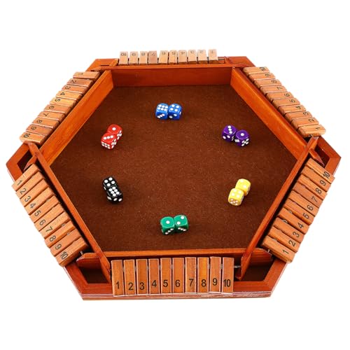 TOYANDONA Kasten Digitaler Flop Spiel Schließen Verschluss Kiefernholz von TOYANDONA