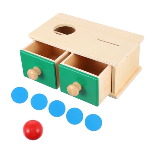 TOYANDONA Kasten Münzbox Lernspielzeug für Kleinkinder Lernen Mädchen Kleinkindspielzeug sensorisches Kinderspielzeug Spardosen für Holz TOYANDONA Kasten Münzbox Lernspielzeug für Kleinkinder Lernen Mädchen Kleinkindspielzeug sensorisches Kinderspielzeug Spardosen für Holz von TOYANDONA