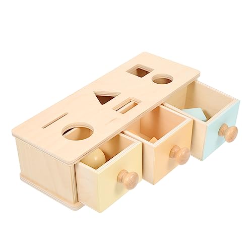 TOYANDONA Kasten Pädagogische Hilfsmittel Bauen Kleinkind Babykognitiver Montessori Sortierspielzeug hölzern TOYANDONA Kasten Pädagogische Hilfsmittel Bauen Kleinkind Babykognitiver Montessori Sortierspielzeug hölzern von TOYANDONA