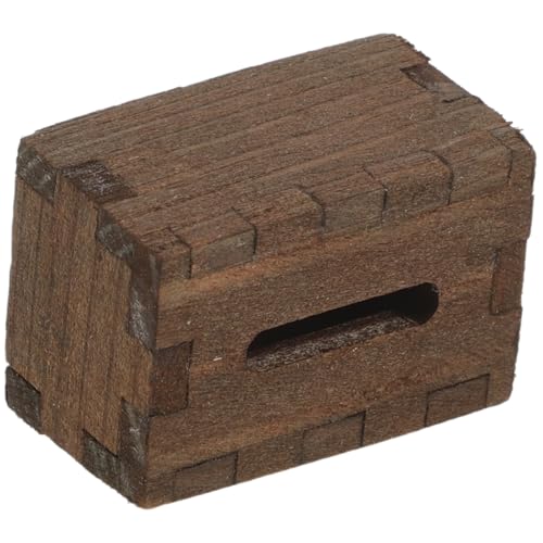 TOYANDONA Kasten Puppenhausmöbel Puppenhaus-taschentuchhalter Miniatur-puppenhaus- Taschentuchhalter-Modell 1:12 Puppenhaus Miniatur-hausaccessoires Gewebeabdeckung Hölzern Brown TOYANDONA Kasten Puppenhausmöbel Puppenhaus-taschentuchhalter Miniatur-puppenhaus- Taschentuchhalter-Modell 1:12 Puppenhaus Miniatur-hausaccessoires Gewebeabdeckung Hölzern Brown von TOYANDONA