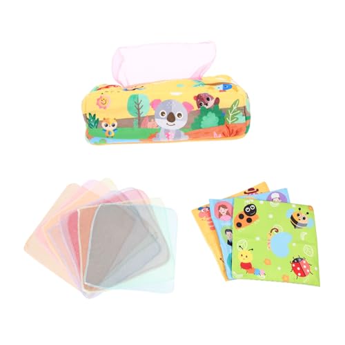 TOYANDONA Kasten Tissue-Box Kleinkinder fürs Kleinkind sensorisch spielzeughandys für Babys babyspielzeug + Soft Toy Zeichentrick-Sinnesspielzeug Kleinkind zubehör Plüsch TOYANDONA Kasten Tissue-Box Kleinkinder fürs Kleinkind sensorisch spielzeughandys für Babys babyspielzeug + Soft Toy Zeichentrick-Sinnesspielzeug Kleinkind zubehör Plüsch von TOYANDONA