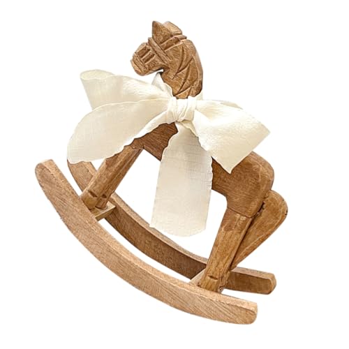 TOYANDONA Kiefernholz -Schaukelpferd Vintage Holzspielzeug Bauernhaus Deko Expander-Dekoration Lampenschirm für zu Hause westliche Ornamente Home Office Dekoration Holzhandwerk Schleife TOYANDONA Kiefernholz -Schaukelpferd Vintage Holzspielzeug Bauernhaus Deko Expander-Dekoration Lampenschirm für zu Hause westliche Ornamente Home Office Dekoration Holzhandwerk Schleife von TOYANDONA