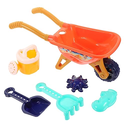 TOYANDONA Kinder Strand Sandspielzeug Set Sandkasten Gartenwerkzeug Schaufel Schubkarre Gießkanne Meerestier Formen Wasser Spielzeug Set für Kinder Kleinkinder Gesc henk 6 Stück Zubehör Farbe zufällig TOYANDONA Kinder Strand Sandspielzeug Set Sandkasten Gartenwerkzeug Schaufel Schubkarre Gießkanne Meerestier Formen Wasser Spielzeug Set für Kinder Kleinkinder Gesc henk 6 Stück Zubehör Farbe zufällig von TOYANDONA