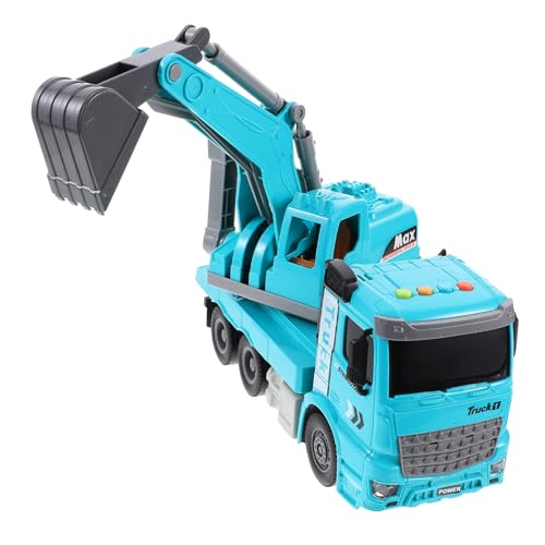TOYANDONA Kinderbagger-technikfahrzeugspielzeug Kinderversorgung Engineering-Modell- Bauwagen Für Technisches Fahrzeugspielzeug Bagger LKW-Modell Sky-Blue Plastik TOYANDONA Kinderbagger-technikfahrzeugspielzeug Kinderversorgung Engineering-Modell- Bauwagen Für Technisches Fahrzeugspielzeug Bagger LKW-Modell Sky-Blue Plastik von TOYANDONA