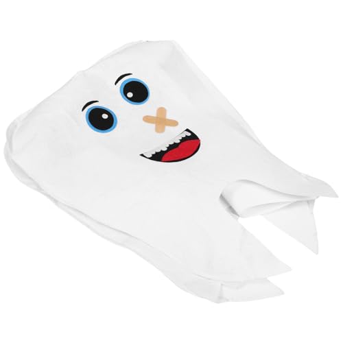 TOYANDONA Kinderdrama -kostüm Halloween-kostüme Für Jungen Rollenspiele Outfit Für Cartoon Dress -up -Accessoires Halloween-kostüm Für Jungen Kostüme Weiß Vlies von TOYANDONA