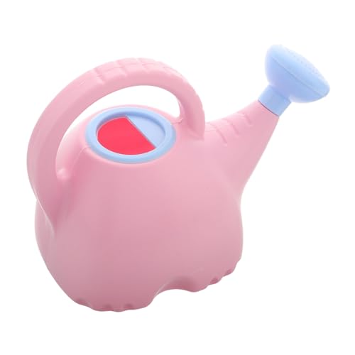 TOYANDONA Kindergießkanne Elefantengießkanne Kleine Gießkannen Pflanzengießkessel Kleine Kindergießkanne Gießkanne Kinderblumengießkanne Gießwerkzeug Kunststoff Rosa von TOYANDONA