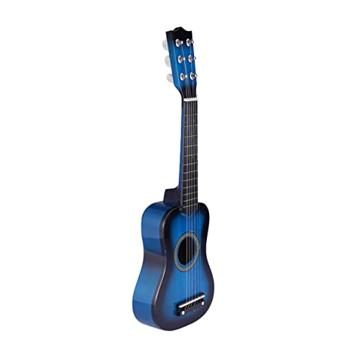 TOYANDONA Kindergitarre aus Holz Tragbares Musikinstrument für Lernspielzeug mit Stimmbare Saiten für Jungen und Anfänger TOYANDONA Kindergitarre aus Holz Tragbares Musikinstrument für Lernspielzeug mit Stimmbare Saiten für Jungen und Anfänger von TOYANDONA