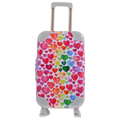 TOYANDONA Kinderkoffer Puppengepäck Mini Puppenhaus-reisekoffer Puppenhausdekor Koffer Für Das Spielhaus Puppenhaus Koffer Mikroszenenverzierung Reiseetui Für Puppen Puppenkoffer Plastik von TOYANDONA