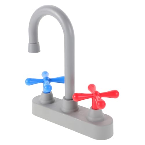 TOYANDONA Kinderküchen Wasserhahn Kunststoff Küchenarmatur Zubehör Sicher Leicht Für Rollenspiele Kreative Kinderküche Zubehör Für Drinnen Draußen TOYANDONA Kinderküchen Wasserhahn Kunststoff Küchenarmatur Zubehör Sicher Leicht Für Rollenspiele Kreative Kinderküche Zubehör Für Drinnen Draußen von TOYANDONA