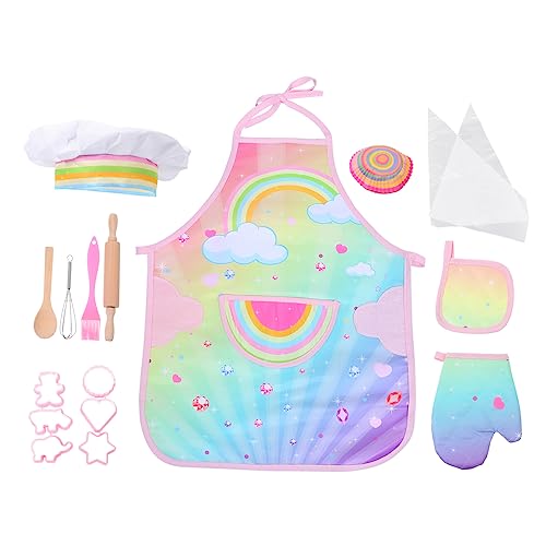 TOYANDONA Kinderschürze Mit Dino Küchen Backzubehör Und Kochutensilien Für Kreatives Rollenspiel Perfekt Für Kleine Köche Und Bäcker TOYANDONA Kinderschürze Mit Dino Küchen Backzubehör Und Kochutensilien Für Kreatives Rollenspiel Perfekt Für Kleine Köche Und Bäcker von TOYANDONA