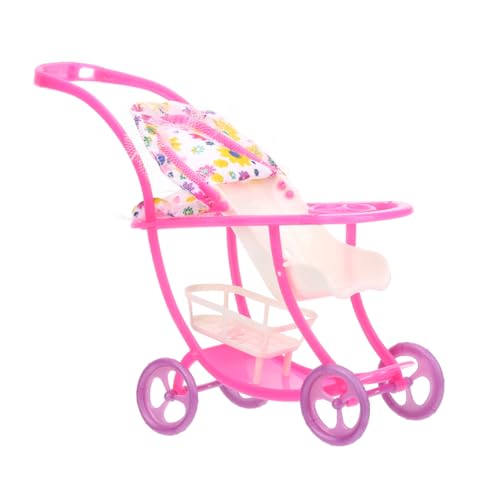 TOYANDONA Mini-puppenwagen-Spielzeug Realistischer Spielzeug-Kinderwagen Für Die Puppenhaus-Dekoration Robustes Elegantes Design Für Kleinkinder TOYANDONA Mini-puppenwagen-Spielzeug Realistischer Spielzeug-Kinderwagen Für Die Puppenhaus-Dekoration Robustes Elegantes Design Für Kleinkinder von TOYANDONA