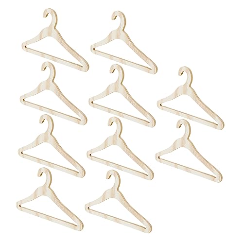 TOYANDONA Kleiderbügel Für Puppen Mini Puppenkleiderbügel Für Bekleidung Kleiderständer Für Puppenkleidung Leichter Puppenmantelhalter TOYANDONA Kleiderbügel Für Puppen Mini Puppenkleiderbügel Für Bekleidung Kleiderständer Für Puppenkleidung Leichter Puppenmantelhalter von TOYANDONA