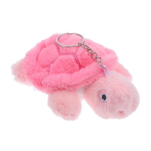 TOYANDONA Kleine Schildkröten Ornamente Plüschschildkröte Schlüsselanhänger Gefüllte Schildkrötenpuppen Schlüsselanhänger Anhänger Tasche Plüschanhänger Plüschschildkröte Hängende von TOYANDONA