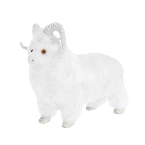 TOYANDONA Kleine Tierfiguren Tiermodellierung Künstliche Ziegenmodelle Dekoration Tierfigur Tierstatue Heim Und Gartendekor Requisite TOYANDONA Kleine Tierfiguren Tiermodellierung Künstliche Ziegenmodelle Dekoration Tierfigur Tierstatue Heim Und Gartendekor Requisite von TOYANDONA