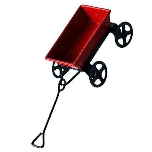 TOYANDONA Kleiner Anhänger puppenwagen kinderspielzeug Auto The Craft handwerkskunst Dekorativer Miniaturkarren Pflanzen Gartenschmuck Mini-Hausdekoration Mini-Hauswagen Eisen rot TOYANDONA Kleiner Anhänger puppenwagen kinderspielzeug Auto The Craft handwerkskunst Dekorativer Miniaturkarren Pflanzen Gartenschmuck Mini-Hausdekoration Mini-Hauswagen Eisen rot von TOYANDONA