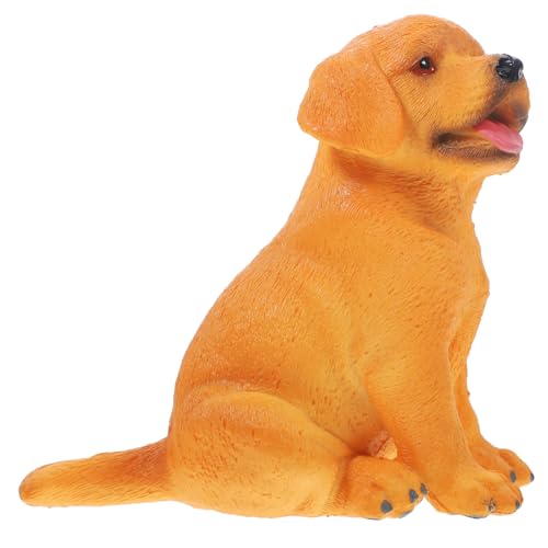 TOYANDONA Kleiner Labrador Welpen Modell aus Kunststoff Realistische Hundefigur für Detailgetreuer Hundesimulator Dekoratives Tiermodell für Garten Miniaturhaus Geschenkidee TOYANDONA Kleiner Labrador Welpen Modell aus Kunststoff Realistische Hundefigur für Detailgetreuer Hundesimulator Dekoratives Tiermodell für Garten Miniaturhaus Geschenkidee von TOYANDONA