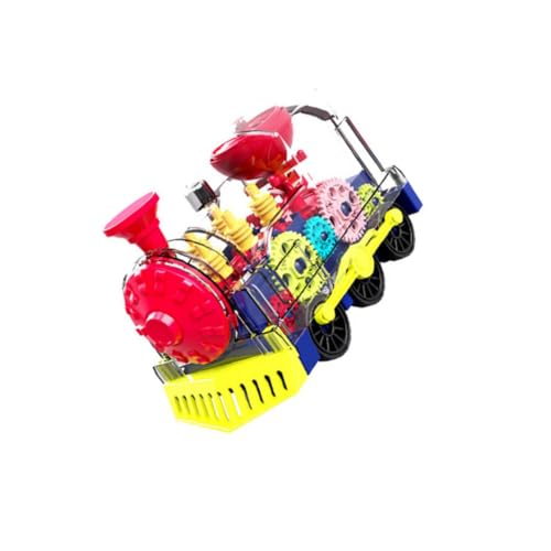 TOYANDONA Kleiner Zug Musik-licht-Zug Kreativzug Für Jungs Lustiger Zug Für Abnehmbarer Zug Für Elektronischer Zug Für Simulation Zugmodell Plastik Colorful von TOYANDONA