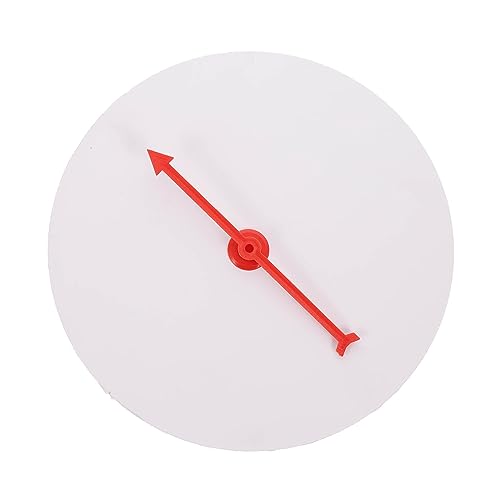 TOYANDONA Kleines Weißes DIY mit Beschreibbarer Oberfläche Party und Spiel Tischdrehplatte aus Kunststoff für Familie Schule und Events TOYANDONA Kleines Weißes DIY mit Beschreibbarer Oberfläche Party und Spiel Tischdrehplatte aus Kunststoff für Familie Schule und Events von TOYANDONA