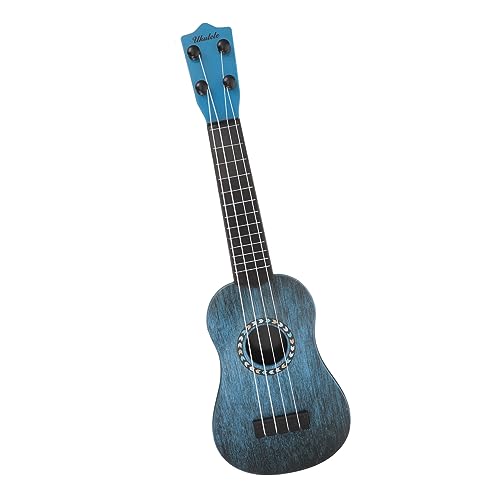 TOYANDONA Kleinkind Gitarre kinderinstrumente musikinstrumente Kleinkind Ukulele- für Kleinkinder Gitarrenspielzeug für Plastik Blue TOYANDONA Kleinkind Gitarre kinderinstrumente musikinstrumente Kleinkind Ukulele- für Kleinkinder Gitarrenspielzeug für Plastik Blue von TOYANDONA