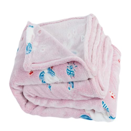 TOYANDONA Kleinkinderdecke Babydecke Hasen Caddy Decken Fürs Bett Das Flauschige Tagespflege Couch Handtuch Plüschtiere Sohndecke Kunstkühlung Für Mädchen von TOYANDONA