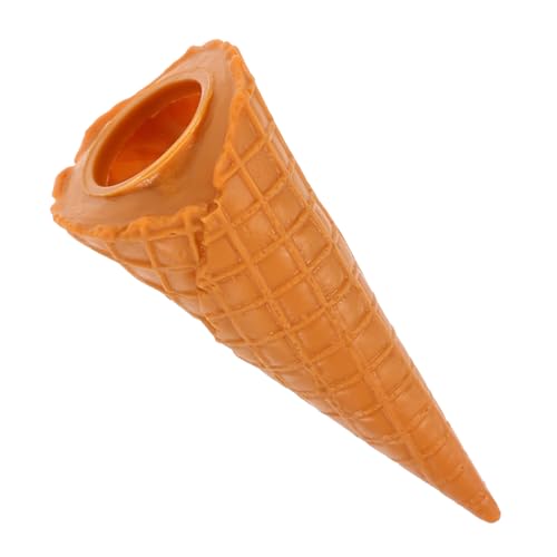TOYANDONA Eiscreme Waffel Modell Künstliche Eistüte Für Fotografie Realistisches Dekorationsobjekt Vielseitig Einsetzbar Als Spielzeug Oder Ausstellungsstück Höhe von TOYANDONA