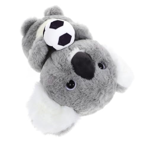 TOYANDONA Koalaförmiges Plüschtier Plüschpuppe Koalaförmige Puppe Grau von TOYANDONA
