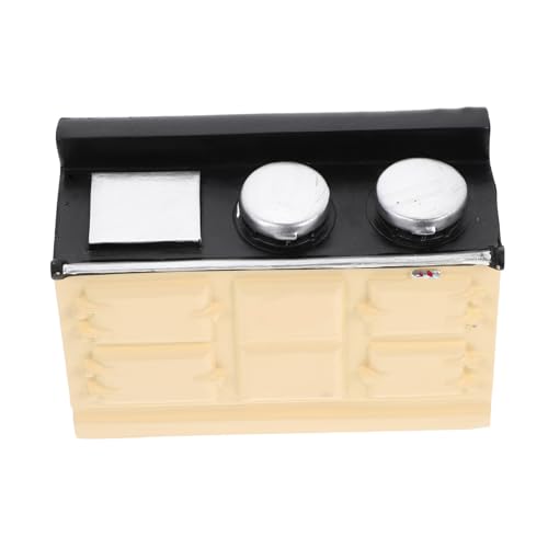 TOYANDONA Kocher Tischdekor für Puppenhaus DIY Küchenzubehör aus Sicherem Harz Design für Mini zu Verschönern von TOYANDONA