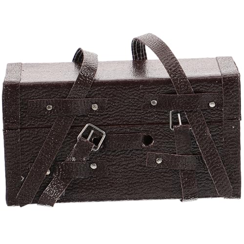 TOYANDONA Koffermodell Kinderspielzeug Haustruhe Retro Vintage Koffer Für Babys Mini Koffer Gepäck Puppenzubehör Koffer Winziger Koffer Aus Holz TOYANDONA Koffermodell Kinderspielzeug Haustruhe Retro Vintage Koffer Für Babys Mini Koffer Gepäck Puppenzubehör Koffer Winziger Koffer Aus Holz von TOYANDONA