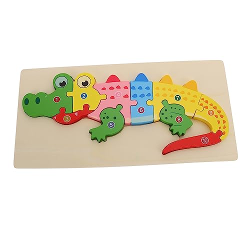 TOYANDONA Kognitives dreidimensionales Puzzle Puzzle-Block-Spielzeug Puzzle Kinderpuzzle Spielzeug für Kleinkinder Kleinkindspielzeug Blöcke für Kleinkinder Puzzle-Spielzeug Modellieren von TOYANDONA