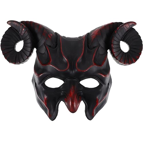 TOYANDONA Kostümmaske Ziegen-cosplay-requisiten Dämonenmaske Halloween-partymaske Urlaubsparty-maske Neuheit Halloween-maske Maske Für Halloween Ziegenmaske Plastik Zubehör Abschlussball 3d TOYANDONA Kostümmaske Ziegen-cosplay-requisiten Dämonenmaske Halloween-partymaske Urlaubsparty-maske Neuheit Halloween-maske Maske Für Halloween Ziegenmaske Plastik Zubehör Abschlussball 3d von TOYANDONA