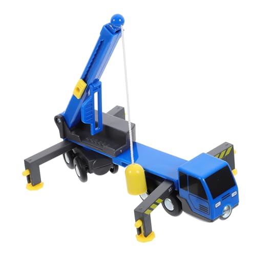 TOYANDONA Kran LKW Spielzeugfahrzeug Teleskoparm Modellauto für Funktionsfähig für Kreatives und Interaktion mit Eltern Geschenkidee für Kleinkinder von TOYANDONA