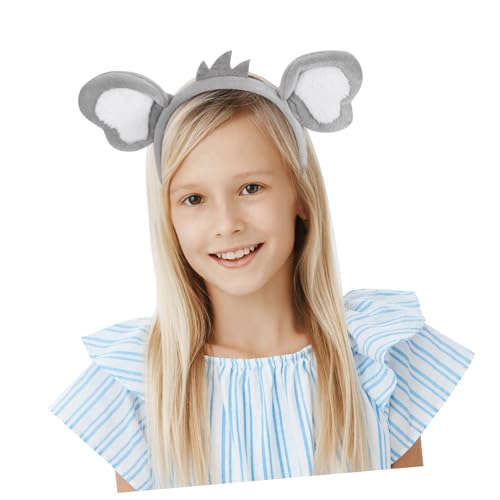 TOYANDONA Kreativer Grauer Haarschmuck mit Cartoon Ohren Weicher Kopfschmuck für Damen Vielseitiger Party Haarreif für Karneval Halloween und Festliche Anlässe TOYANDONA Kreativer Grauer Haarschmuck mit Cartoon Ohren Weicher Kopfschmuck für Damen Vielseitiger Party Haarreif für Karneval Halloween und Festliche Anlässe von TOYANDONA