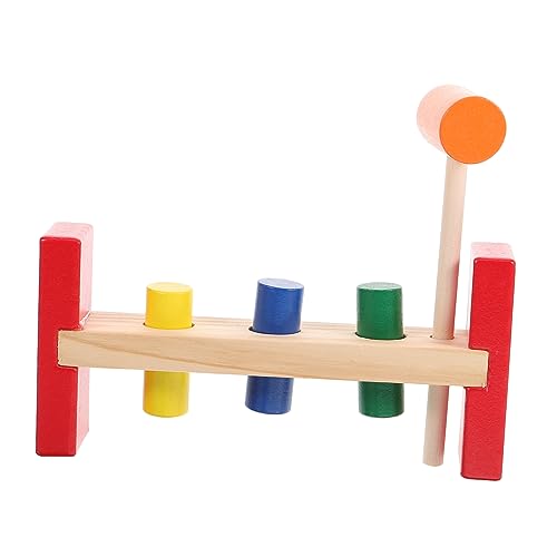 TOYANDONA Kreatives Holzspielzeug Für Kleinkinder 1 Set Farbige Klopfbank Für Frühe Bildung Interaktives Zur Der Kognitiven Fähigkeiten Von 1 2 Jahren TOYANDONA Kreatives Holzspielzeug Für Kleinkinder 1 Set Farbige Klopfbank Für Frühe Bildung Interaktives Zur Der Kognitiven Fähigkeiten Von 1 2 Jahren von TOYANDONA