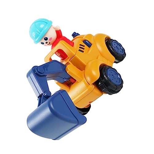 TOYANDONA Kreatives Ingenieurfahrzeug Drück Und Gleitschaufelbagger Modell Aus Für Ideales Für Kleine Bauarbeiter TOYANDONA Kreatives Ingenieurfahrzeug Drück Und Gleitschaufelbagger Modell Aus Für Ideales Für Kleine Bauarbeiter von TOYANDONA