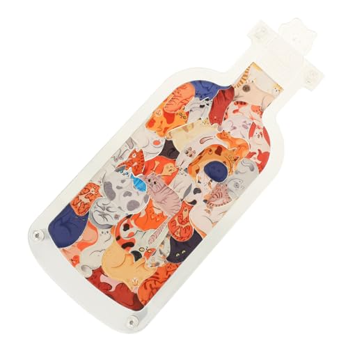 TOYANDONA Kreatives Puzzle Driftflasche mit Cartoon Design Transparente Kinderpuzzle Deko Fördert Kreativität und Geduld Mediterraner Stil Originelles für Zuhause TOYANDONA Kreatives Puzzle Driftflasche mit Cartoon Design Transparente Kinderpuzzle Deko Fördert Kreativität und Geduld Mediterraner Stil Originelles für Zuhause von TOYANDONA