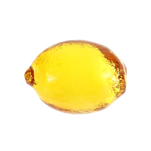 TOYANDONA Kristallverzierungen Dekorative Kunstfrüchte Für Die Küchentheke Falsches Obstdekor Schreibtischfiguren Gefälschte Zitrone Fruchtstatue Aus Kristall Fruchtschmuck Obststatue Yellow TOYANDONA Kristallverzierungen Dekorative Kunstfrüchte Für Die Küchentheke Falsches Obstdekor Schreibtischfiguren Gefälschte Zitrone Fruchtstatue Aus Kristall Fruchtschmuck Obststatue Yellow von TOYANDONA