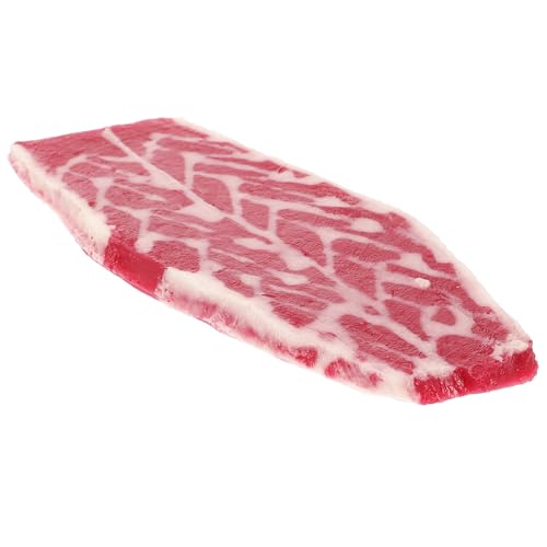 TOYANDONA Küchen Requisiten PVC Küchendekor Aussehendes Kunstfleisch Frischfleischmodell TOYANDONA Küchen Requisiten PVC Küchendekor Aussehendes Kunstfleisch Frischfleischmodell von TOYANDONA