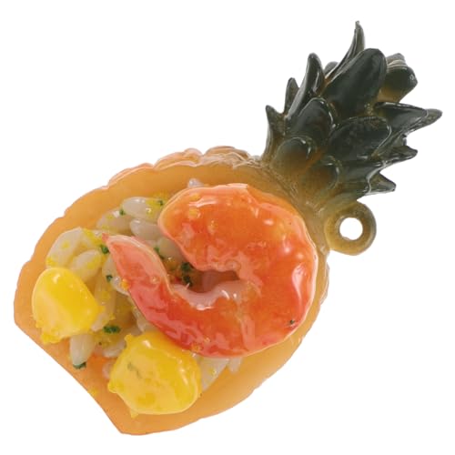 TOYANDONA Künstliche Ananas Gebratenes Reismodell Realistische Lebensmittel Requisiten Fruchtfrucht Interaktives Spielzeug Für Kinder Ideal Für Küchen -spielset Partydekorationen Gelb Gelb TOYANDONA Künstliche Ananas Gebratenes Reismodell Realistische Lebensmittel Requisiten Fruchtfrucht Interaktives Spielzeug Für Kinder Ideal Für Küchen -spielset Partydekorationen Gelb Gelb von TOYANDONA