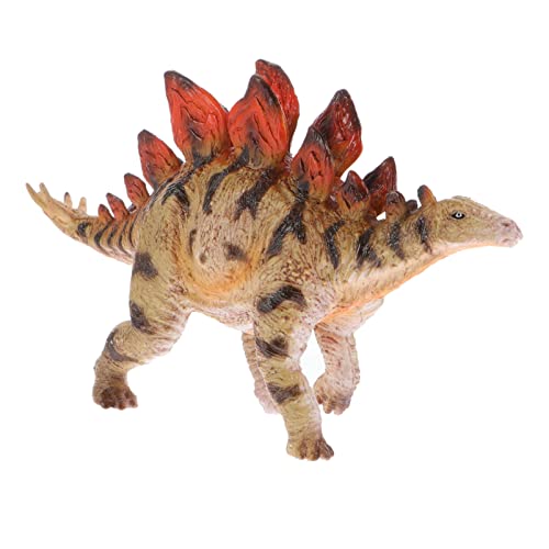 TOYANDONA Künstliche Dinosaurier Figur Dekoration Realistische Stegosaurus Statue für Garten und Zuhause Kreatives Dinosaurier Handwerk für Dinosaurierliebhaber von TOYANDONA