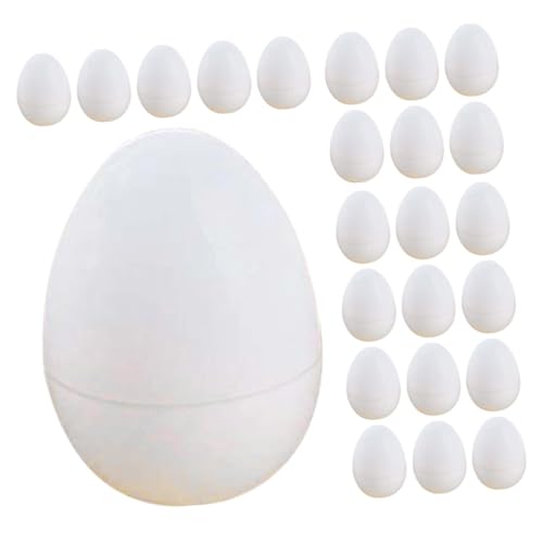 TOYANDONA Künstliche Eier Offenbarbare Ostereier Simulationseier Für Dekoration Gastgeschenke Und Kücheneier Für Ostern Und Kreative Bastelprojekte TOYANDONA Künstliche Eier Offenbarbare Ostereier Simulationseier Für Dekoration Gastgeschenke Und Kücheneier Für Ostern Und Kreative Bastelprojekte von TOYANDONA