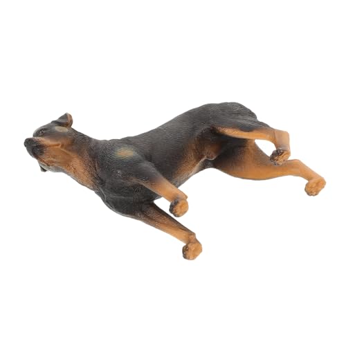 TOYANDONA Künstliche Hundeskulptur Kunststoff Dekorative Hundestatue für Lebensechtes Tiermodell Vielseitige Desktop Dekoration und Lernspielzeug für Kleine Hundeliebhaber TOYANDONA Künstliche Hundeskulptur Kunststoff Dekorative Hundestatue für Lebensechtes Tiermodell Vielseitige Desktop Dekoration und Lernspielzeug für Kleine Hundeliebhaber von TOYANDONA