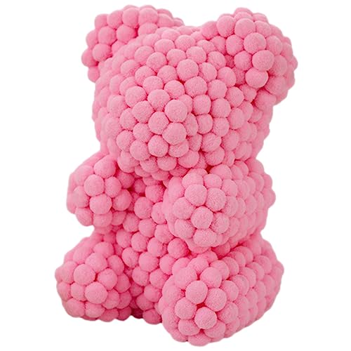 TOYANDONA Kugelbär aus Schaumstoff tragen Bausatz Tiere Hase Animal Figures kuschelbären valwntinstagsgeschenk weihnachsgeschenk Schlafzimmerdekoration Bärenstatue Flanell Rosa TOYANDONA Kugelbär aus Schaumstoff tragen Bausatz Tiere Hase Animal Figures kuschelbären valwntinstagsgeschenk weihnachsgeschenk Schlafzimmerdekoration Bärenstatue Flanell Rosa von TOYANDONA