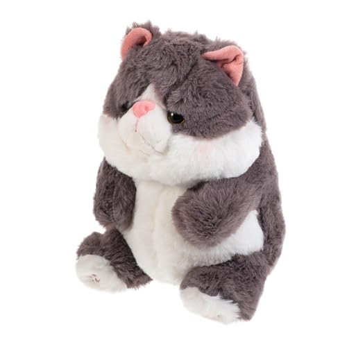 TOYANDONA Katzenkuscheltier Kuschelige Katzen Üschfigur Für Weiches Katzen Ideal Als Für Ädchen Und Jungen Perfekt Zum Knuddeln Und Katze Kinderspielzeug von TOYANDONA