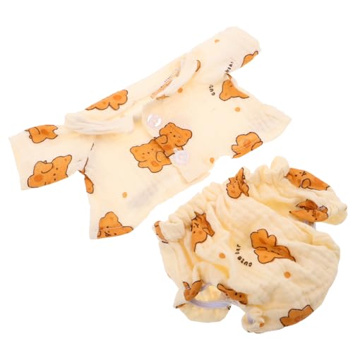 TOYANDONA Kuscheltier Pyjama Süße Outfits und Accessoires für Plüschtiere Umfassendes Set für Kreative Spielmomente und DIY Projekte TOYANDONA Kuscheltier Pyjama Süße Outfits und Accessoires für Plüschtiere Umfassendes Set für Kreative Spielmomente und DIY Projekte von TOYANDONA