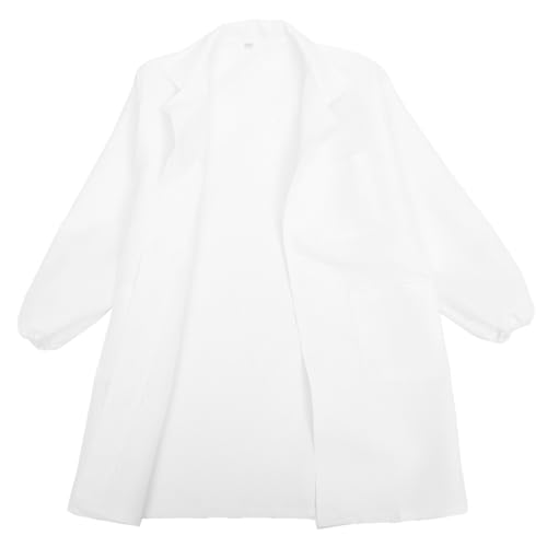TOYANDONA Laborkittel für halloweenkostüme für halloween kleider für Kinderkittel Beruf Kostüm Peelings Und Labor-Outfit für laborkittel Stoff Weiß von TOYANDONA