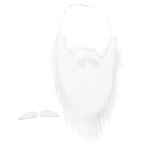 TOYANDONA Langfloriger Plüsch Bart und Augenbrauen Bequemes Atmungsaktives Weihnachtsmann Kostüm Zubehör Selbstklebend für Festliche Partys Karneval Cosplay und Verkleidungen TOYANDONA Langfloriger Plüsch Bart und Augenbrauen Bequemes Atmungsaktives Weihnachtsmann Kostüm Zubehör Selbstklebend für Festliche Partys Karneval Cosplay und Verkleidungen von TOYANDONA