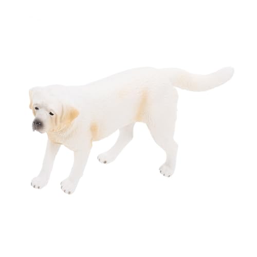 TOYANDONA Lebensechtes Hundemodell aus PVC Stehende Hundefigur als Dekoration und Lernspielzeug für Kreatives Desktop Ornament für Zuhause und Garten Realistische Hundefigur für Jungen und von TOYANDONA