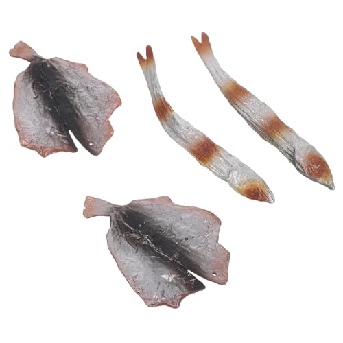 TOYANDONA Lebensnahe Fake Fischfilets für Küchen Dekoration Fotografie Requisiten Party Accessoires und Restaurant Teilig Fischfilet Fischscheiben TOYANDONA Lebensnahe Fake Fischfilets für Küchen Dekoration Fotografie Requisiten Party Accessoires und Restaurant Teilig Fischfilet Fischscheiben von TOYANDONA